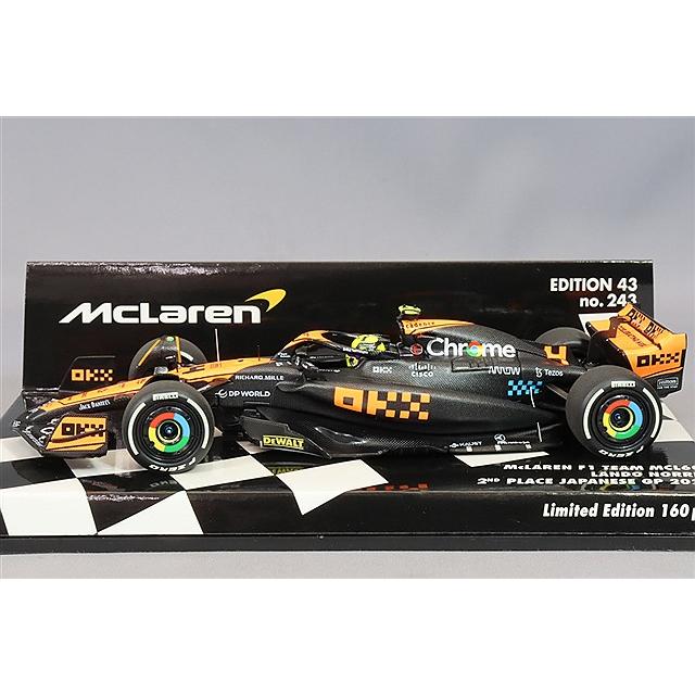 ミニチャンプス 1/43 マクラーレン F1チーム MCL60 2023 F1 日本GP 2位