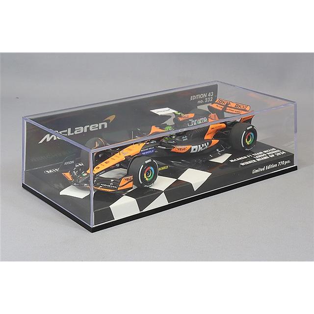 ミニチャンプス 1/43 マクラーレン F1チーム MCL38 2024 F1 マイアミGP
