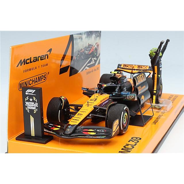 ミニチャンプス 1/43 マクラーレン F1チーム MCL39 2025 F1 アブダビGP