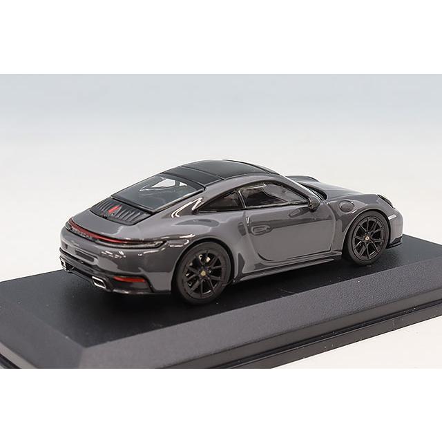 ミニチャンプス 1/64 ポルシェ 911 (992.2) カレラ 2025 グレー