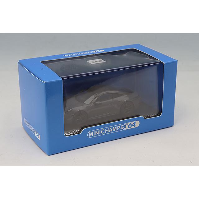 ミニチャンプス 1/64 ポルシェ 911 (992.2) カレラ 2025 グレー