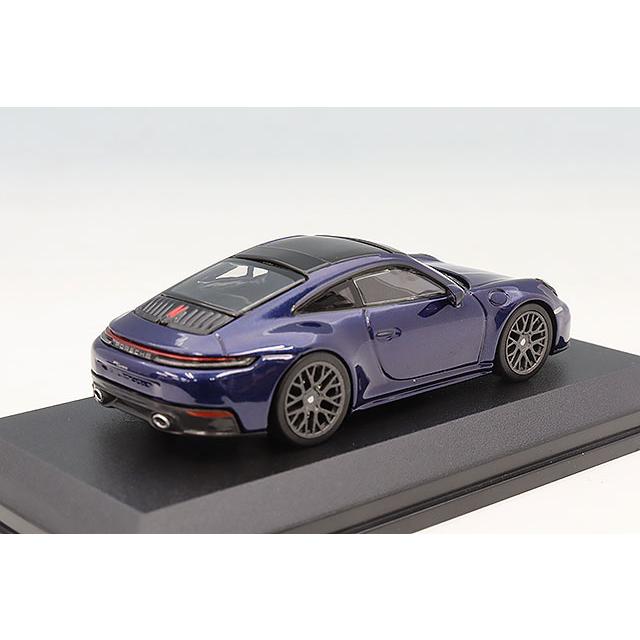 ミニチャンプス 1/64 ポルシェ 911 (992.2) カレラ 2025 ブルー
