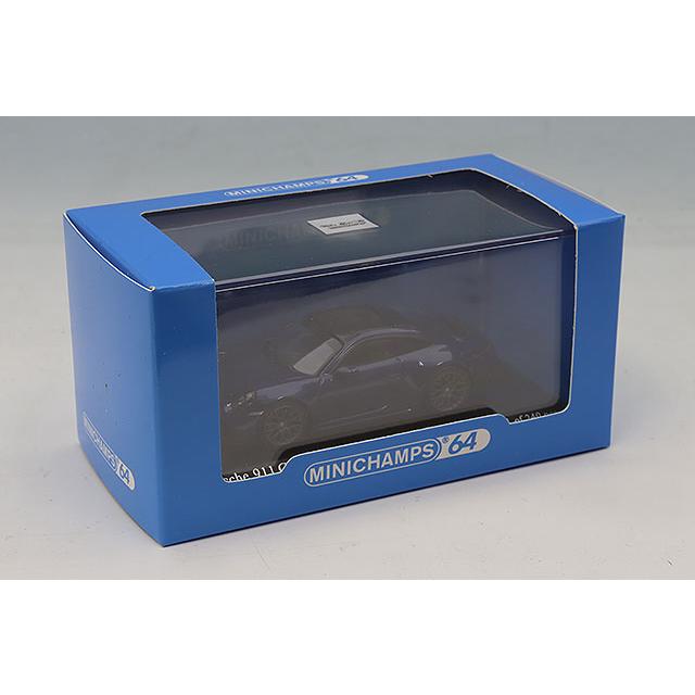 ミニチャンプス 1/64 ポルシェ 911 (992.2) カレラ 2025 ブルー