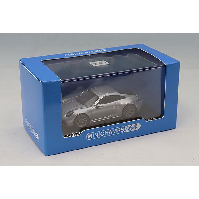 ミニチャンプス 1/64 ポルシェ 911 (992.2) カレラ 2025 シルバー