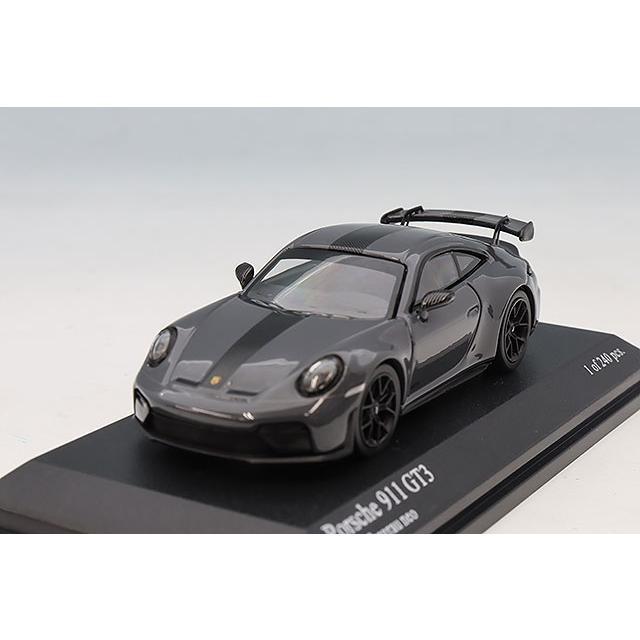 ミニチャンプス 1/64 ポルシェ 911 (992.2) GT3 2025 グレー/ヴァイ