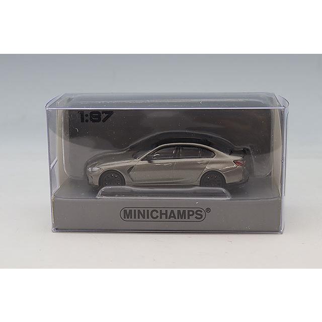 ミニチャンプス 1/87 BMW M3 2020 グレーメタリック : キッドボックス