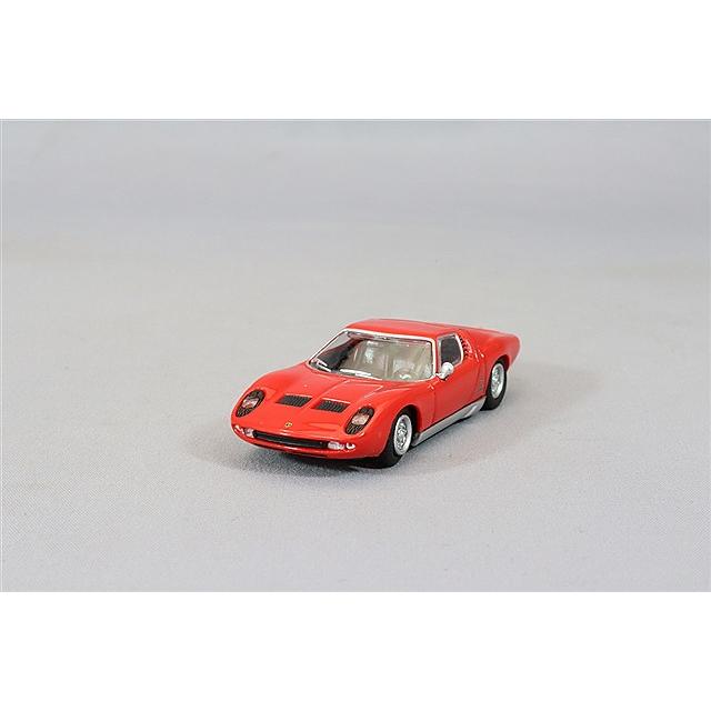 ミニチャンプス 1/87 ランボルギーニ ミウラ 1966 レッド : キッド