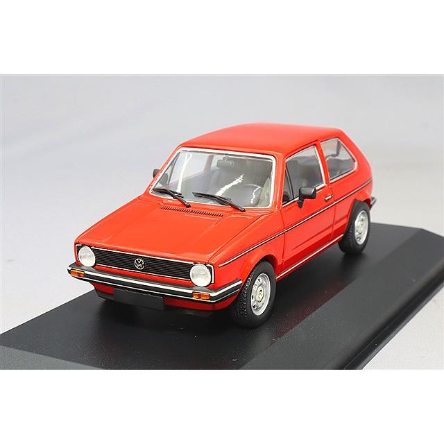 マキシチャンプス 1/43 フォルクスワーゲン ゴルフI 2ドア 1980 レッド