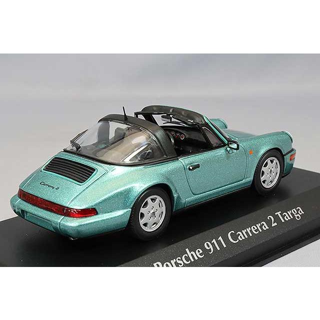 マキシチャンプス 1/43 ポルシェ 911 タルガ (964) 1991 グリーン