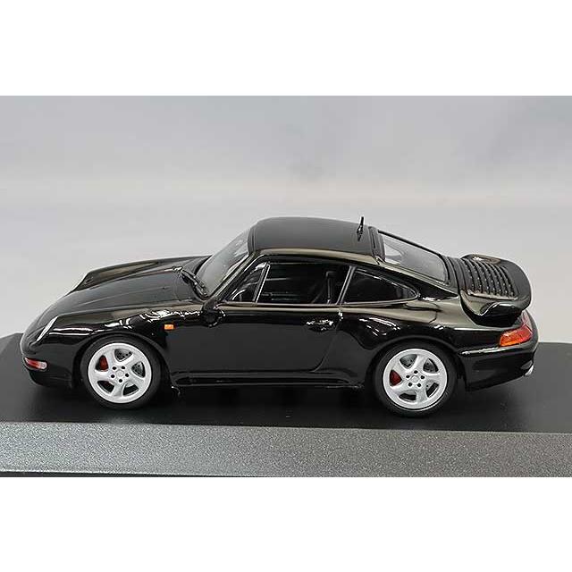 ミニチャンプス 1/43 ポルシェ 911 ターボ S (993) 1995 ブラック