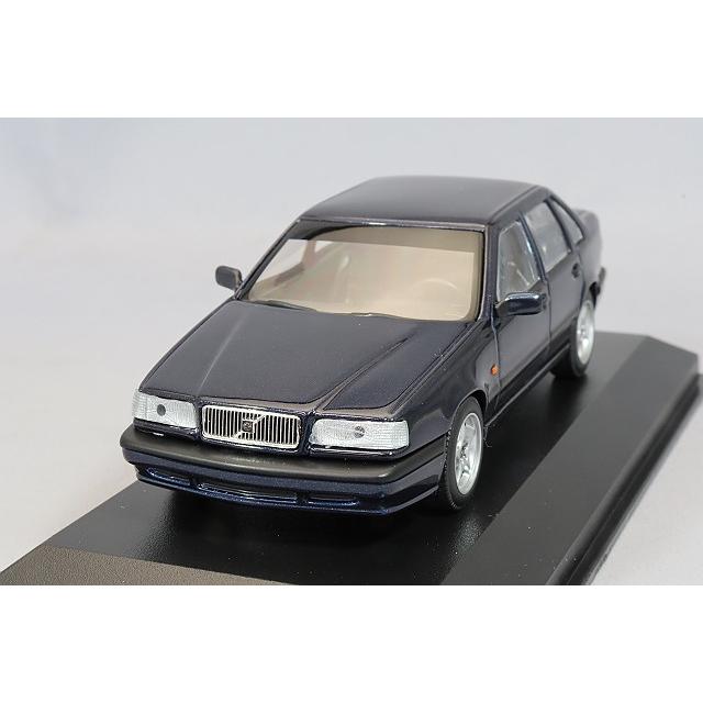 ミニカー/完成品 マキシチャンプス 1/43 ボルボ 850 1994 ダークブルー