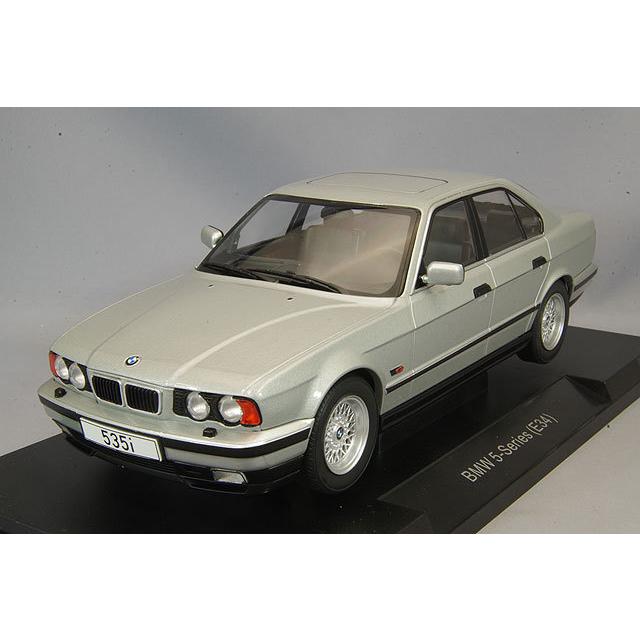 【人気No.1】 1/18 モデルカーグループ BMW シルバー 1992 (E34) 5シリーズ ミニカー