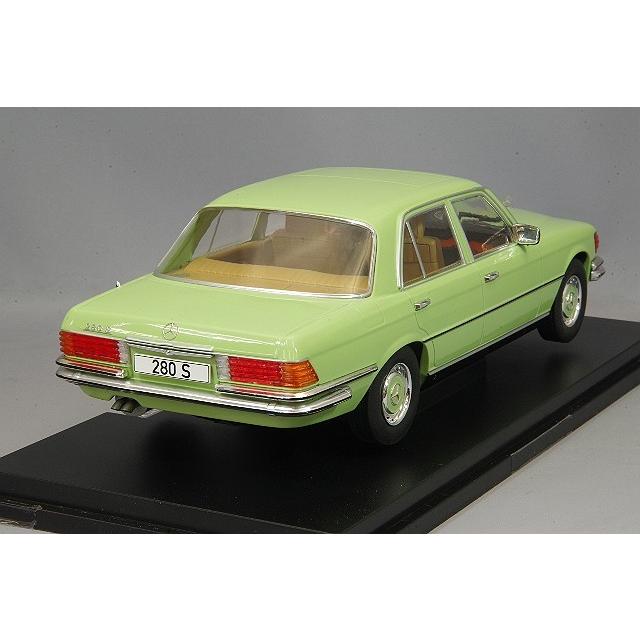 ミニカー/完成品 モデルカーグループ 1/18 メルセデスベンツ Sクラス W116 1972 ライトグリーンの画像