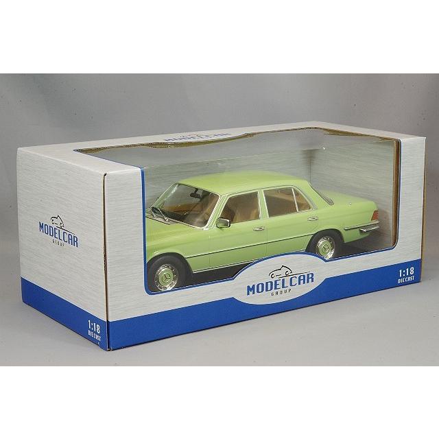 ミニカー/完成品 モデルカーグループ 1/18 メルセデスベンツ Sクラス W116 1972 ライトグリーンの画像