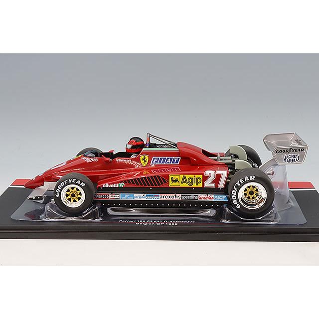 モデルカーグループ 1/18 フェラーリ 126C2 F1 1982 ベルギーGP #27