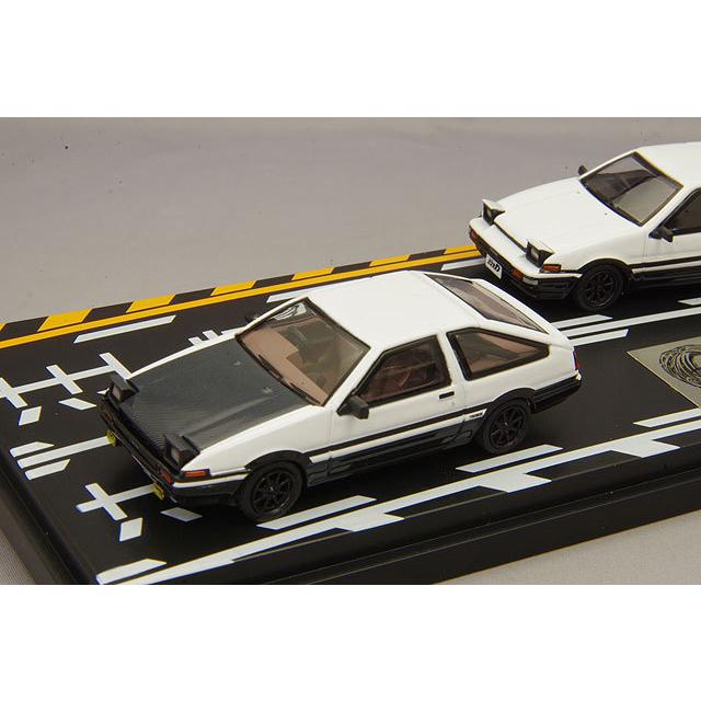 k_422 　セット売り モデラーズ 1/64 頭文字D セットVol.19 中村賢太シルビア(S14