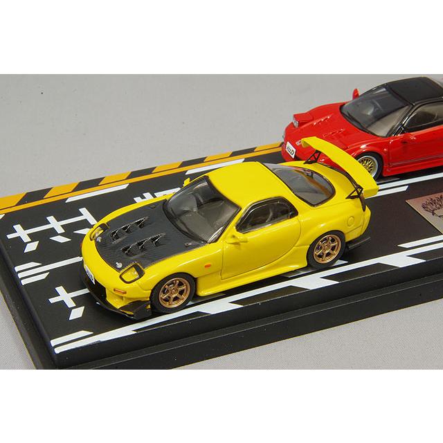モデラーズ 1/64 頭文字D セットVol.3 高橋啓介 RX-7 (FD3S) & 北条豪