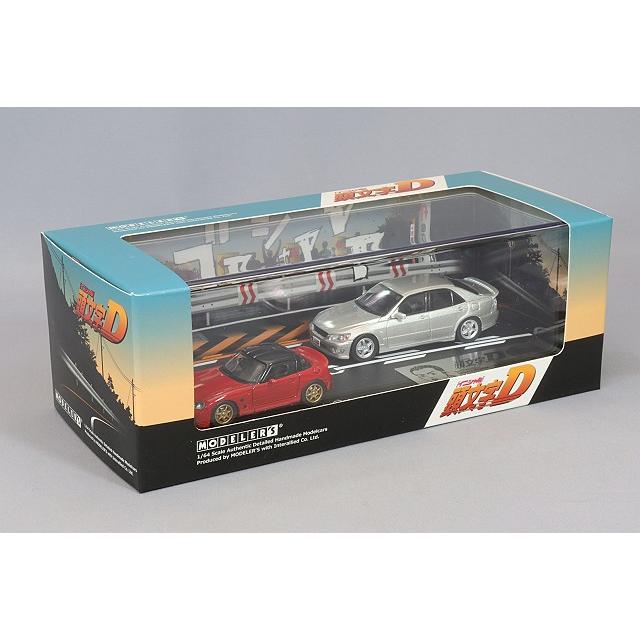 ミニカー/完成品 モデラーズ 1/64 頭文字D セットVol.14 スズキ カプチーノ坂本 & トヨタ アルテッツァ 秋山延彦｜kidbox｜06