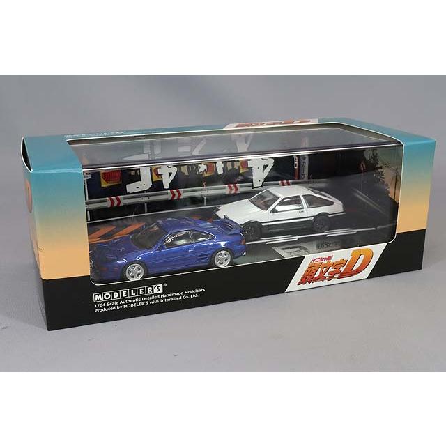 モデラーズ 1/64 頭文字D セット Vol.15 小柏カイ トヨタ MR2 (SW20