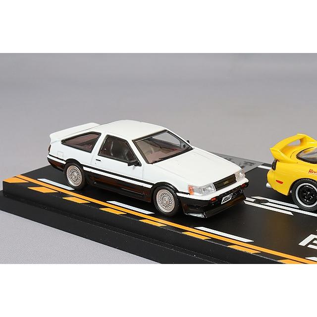 モデラーズ 1/64 頭文字D セットVol.16 トヨタ レビン ターボ (AE86