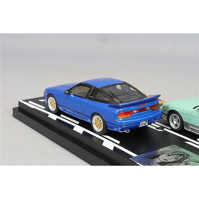 モデラーズ 1/64 頭文字D セットVol.20 日産 シルエイティ 真子・沙雪