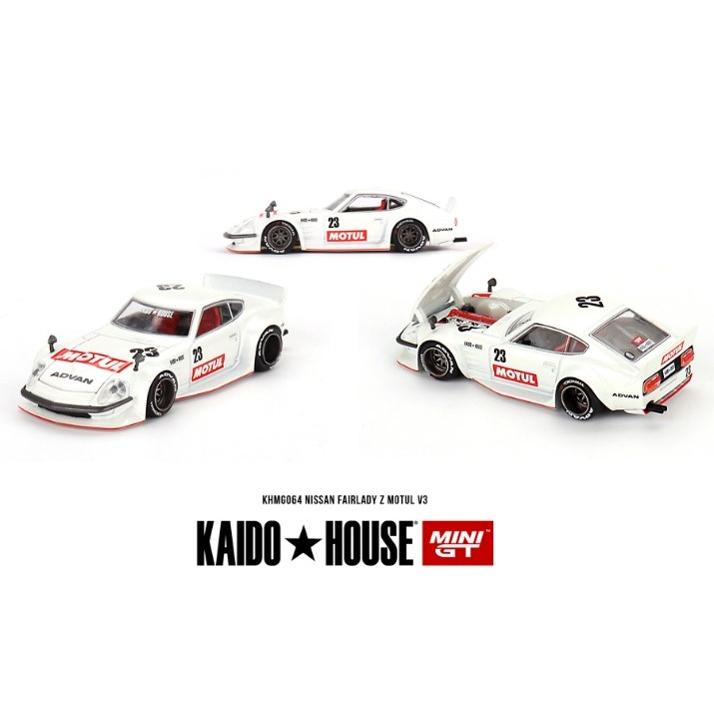 KAIDO HOUSE x TSM ミニGT 1/64 ダットサン フェアレディ Z MOTUL V3