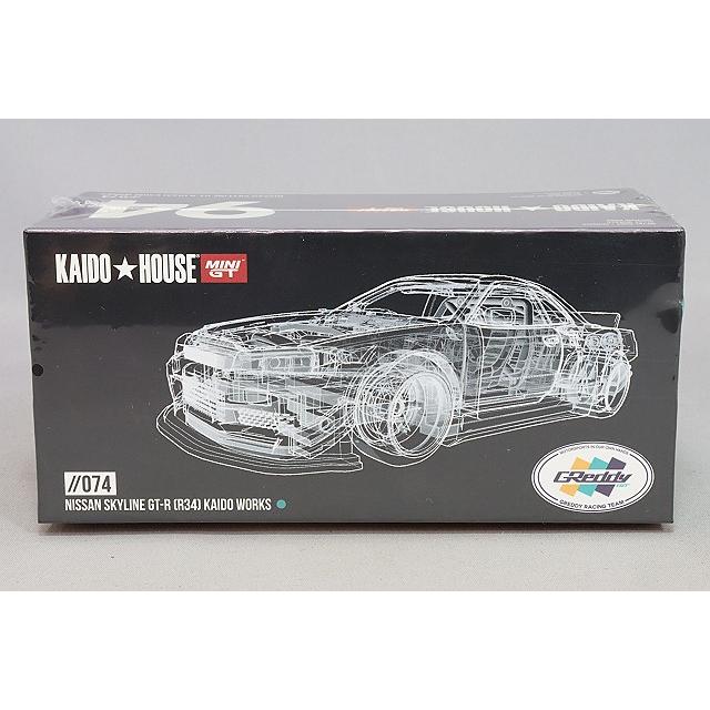 KAIDO HOUSE x TSM ミニGT 1/64 日産 スカイライン GT-R R34 Kaido