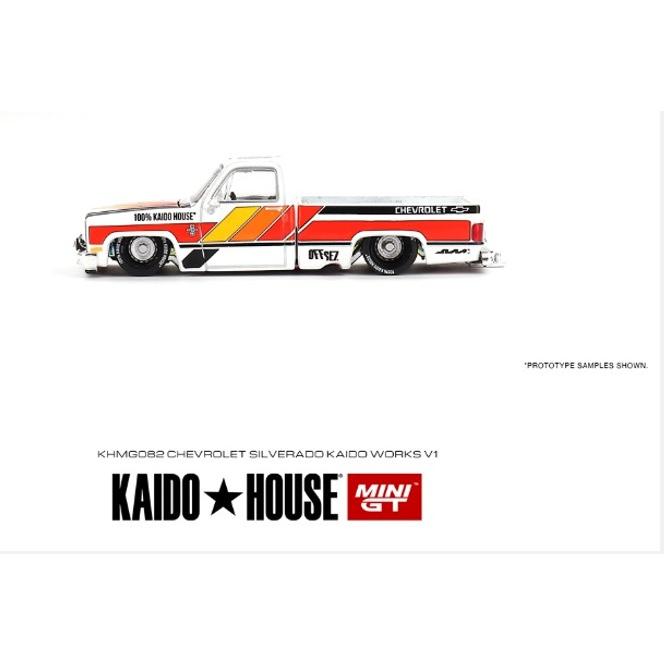 KAIDO HOUSE x TSM ミニGT 1/64 シボレー シルバラード WORKS V1 左