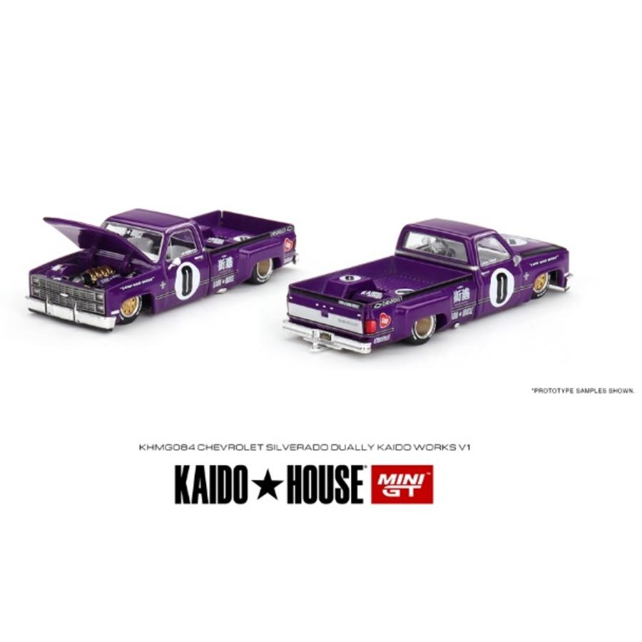 KAIDO HOUSE x TSM ミニGT 1/64 シボレー シルバラード デューリー V1