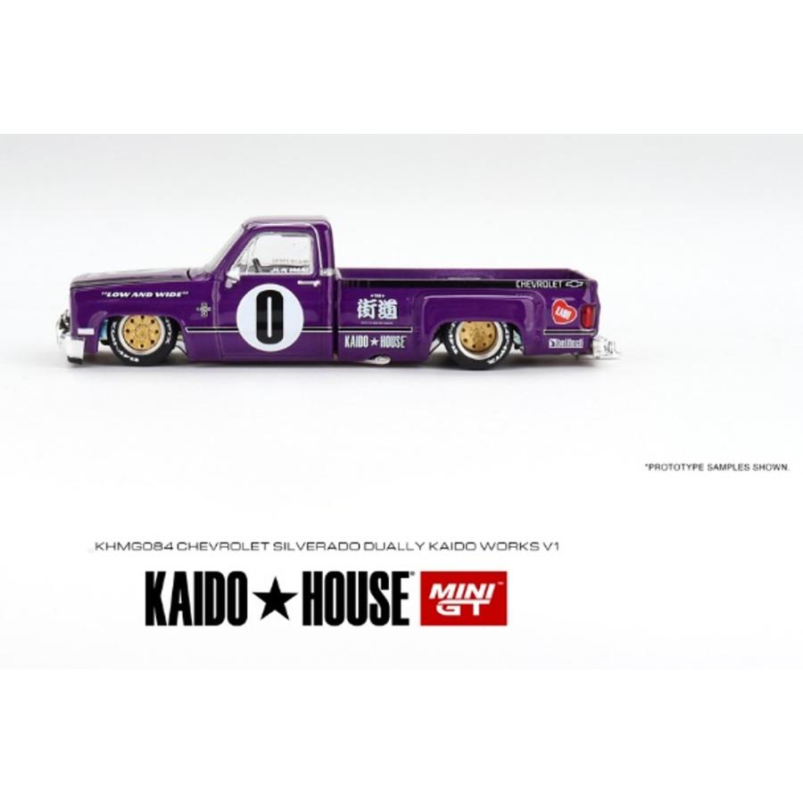 KAIDO HOUSE x TSM ミニGT 1/64 シボレー シルバラード デューリー V1