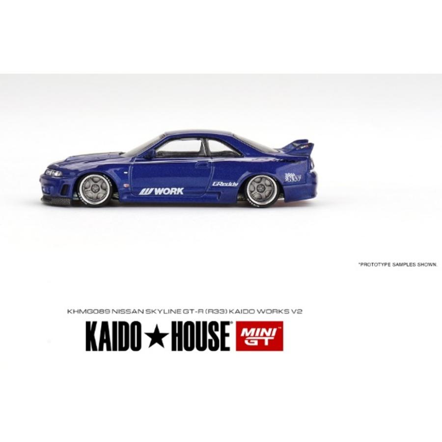KAIDO HOUSE x TSM ミニGT 1/64 日産 スカイライン GT-R R33 Kaido