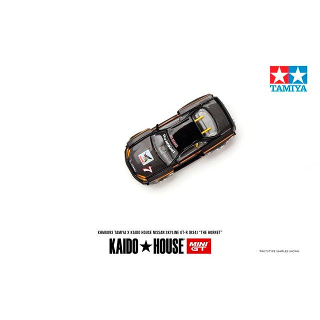 MINIGT 街道ハウス 93 日産 スカイライン R34 ホーネット MINIGT x Kaido House x Tamiya 