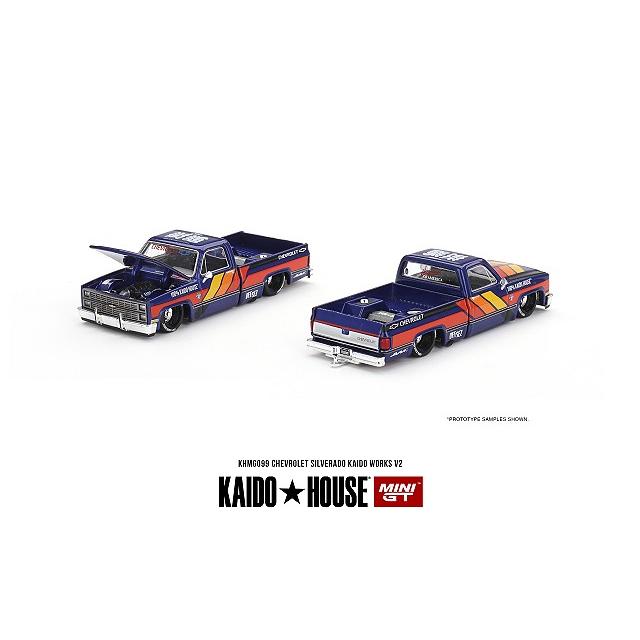 KAIDO HOUSE x TSM ミニGT 1/64 シボレー シルバラード V2 左ハンドル