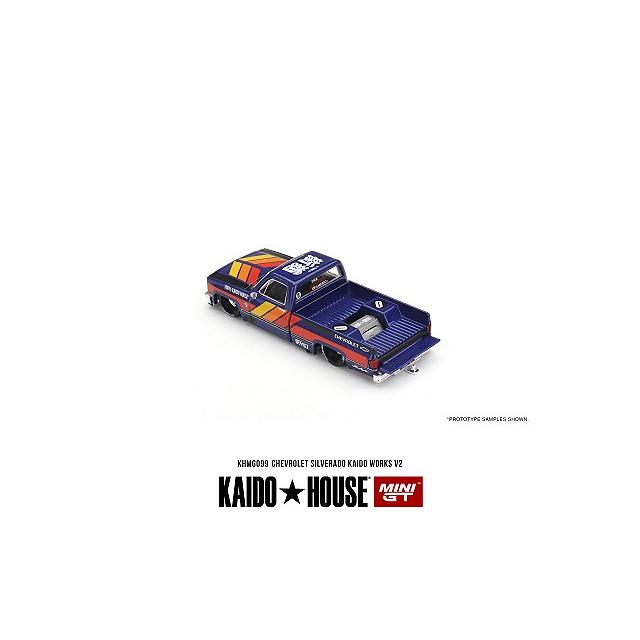 KAIDO HOUSE x TSM ミニGT 1/64 シボレー シルバラード V2 左ハンドル