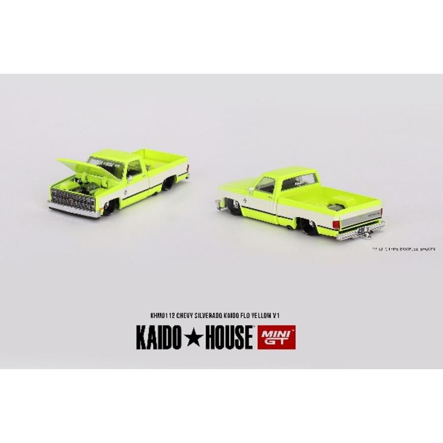 KAIDO HOUSE x TSM ミニGT 1/64 シボレー シルバラード Flo