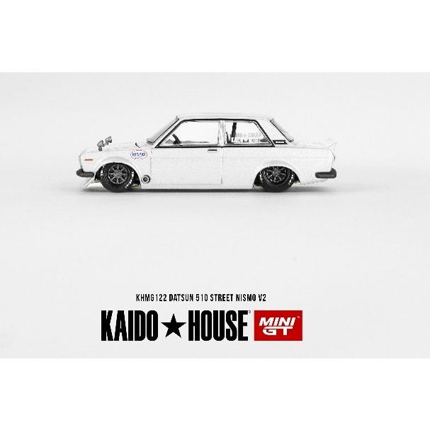 KAIDO HOUSE x TSM ミニGT 1/64 ダットサン ストリート 510 ニスモ V2