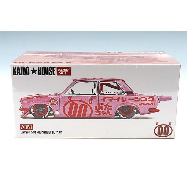 KAIDO HOUSE x TSM ミニGT 1/64 ダットサン 510 プロストリート ぶた
