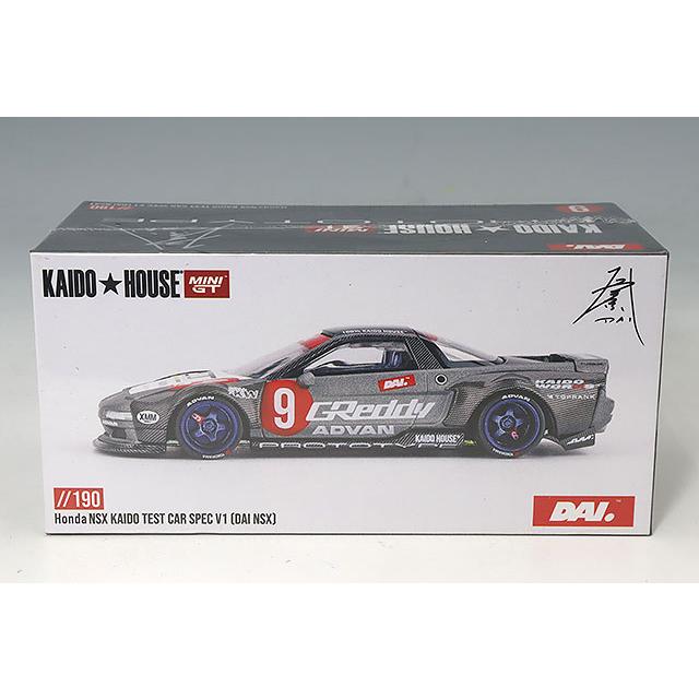 KAIDO HOUSE x TSM ミニGT 1/64 ホンダ NSX Kaido テストカー Spec V1