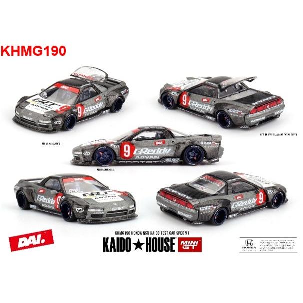 KAIDO HOUSE x TSM ミニGT 1/64 ホンダ NSX Kaido テストカー Spec V1