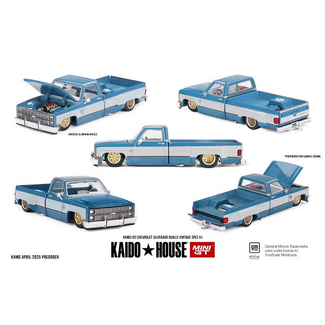 KAIDO HOUSE x TSM ミニGT 1/64 シボレー シルバラード デューリー