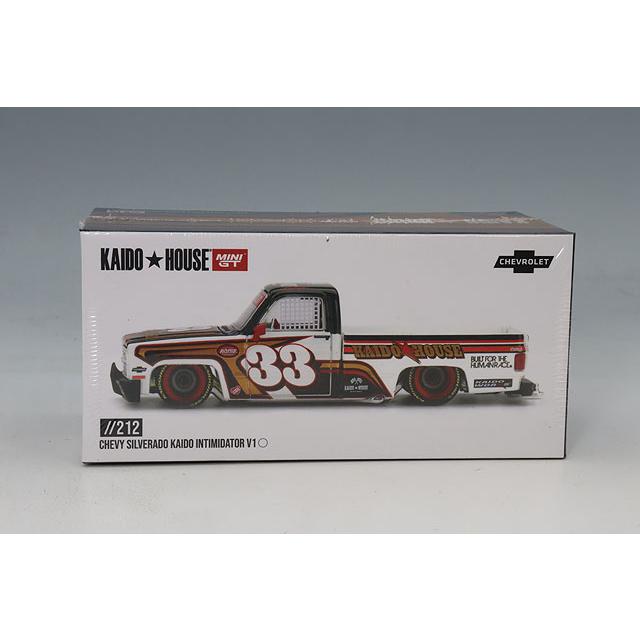 KAIDO HOUSE x TSM ミニGT 1/64 シボレー シルバラード Intimidator V1