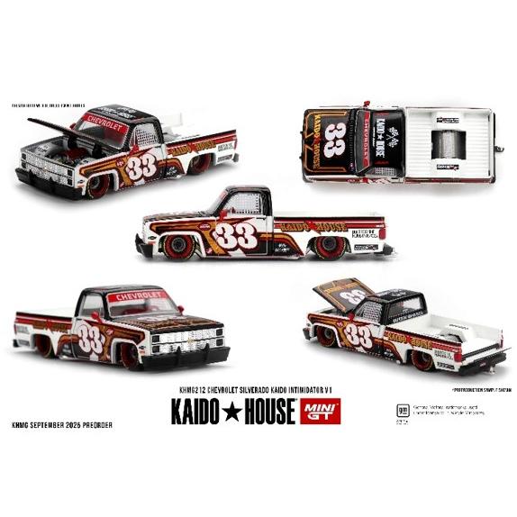 KAIDO HOUSE x TSM ミニGT 1/64 シボレー シルバラード Intimidator V1