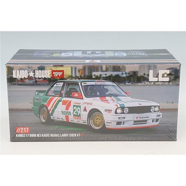 KAIDO HOUSE x TSM ミニGT 1/64 BMW M3 WORKS V1 ラリー・チェン (左