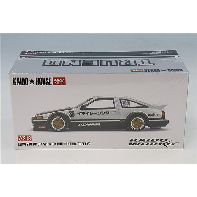 KAIDO HOUSE x TSM ミニGT 1/64 トヨタ AE86 スプリンタートレノ Kaido