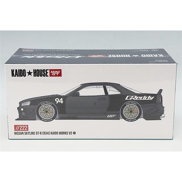 KAIDO HOUSE x TSM ミニGT 1/64 日産 スカイライン GT-R R34 Kaido