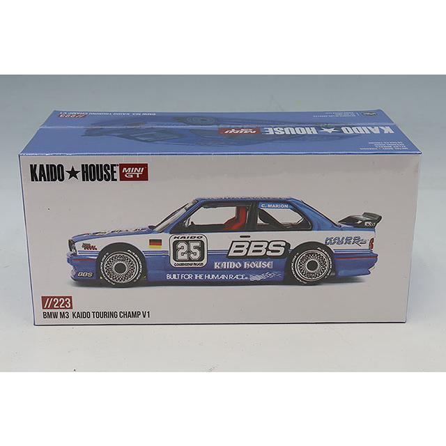 KAIDO HOUSE x TSM ミニGT 1/64 BMW M3 Touring Champ V1 左ハンドル