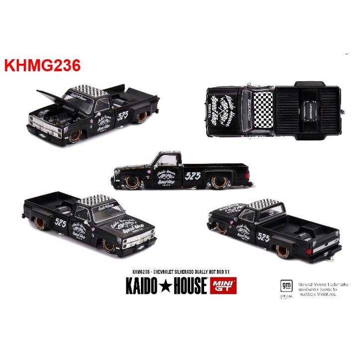 KAIDO HOUSE x TSM ミニGT 1/64 シボレー シルバラード Dually Hot Rod