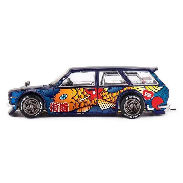 KAIDO HOUSE x TSM ミニGT 1/64 ダットサン 510 ワゴン 鯉ワゴン V1