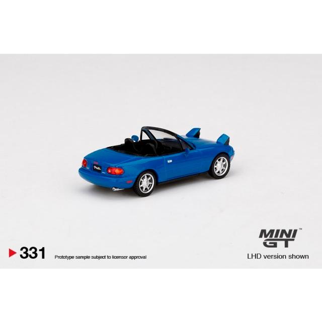 ミニカー/完成品 トゥルースケール ミニGT 1/64 マツダ ミアータ MX-5 NA マリナーブルー ヘッドライトアップ 左ハンドル｜kidbox｜03