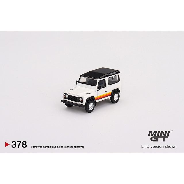 ミニカー/完成品 トゥルースケール ミニGT 1/64 ランドローバー ディフェンダー 90 ワゴン ホワイト 左ハンドル｜kidbox｜02